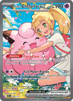 Lillie's Clefairy ex ASC 280