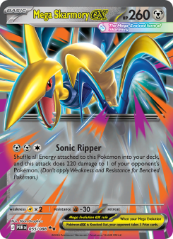 Mega Skarmory ex POR 055