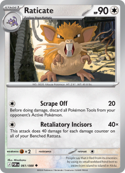 Raticate POR 061