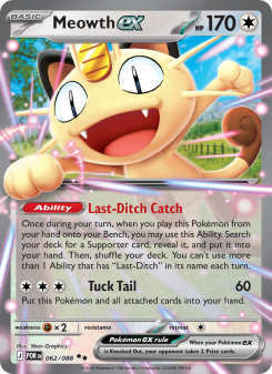 Meowth ex POR 062