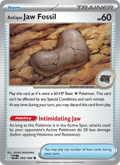 Antique Jaw Fossil POR 068