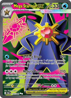Mega Starmie ex POR 102