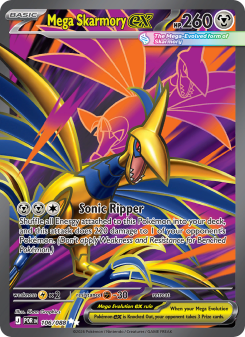 Mega Skarmory ex POR 106