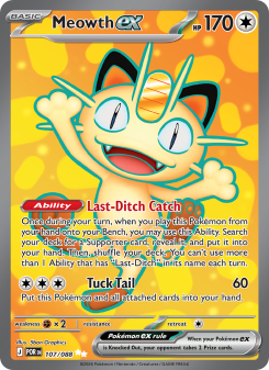 Meowth ex POR 107