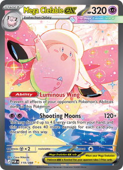 Mega Clefable ex #119 — Equilibrio Perfetto