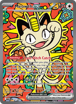 Meowth ex #121 — Equilibrio Perfetto