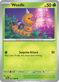 Weedle CRI 001