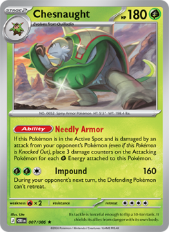 Chesnaught CRI 007