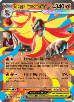 Mega Pyroar ex CRI 015