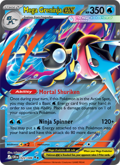 Mega Greninja ex CRI 022