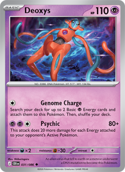 Deoxys CRI 031