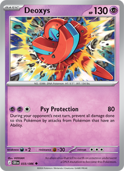 Deoxys CRI 033