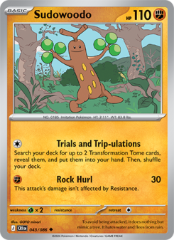 Sudowoodo CRI 043