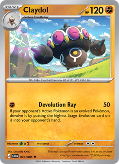 Claydol CRI 047