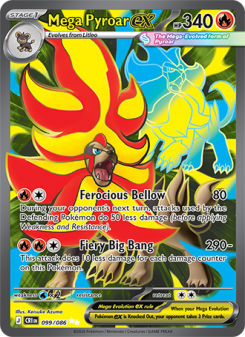 Mega Pyroar ex CRI 099