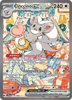 Cinccino ex #119 — Caos Nascente