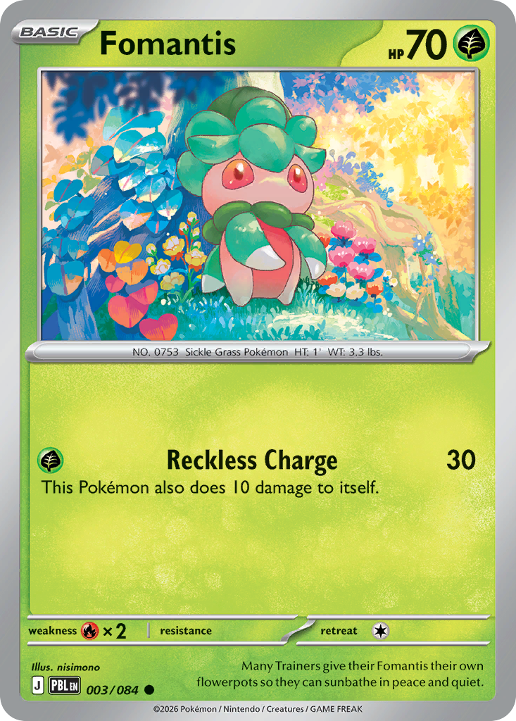 Fomantis #003 — Buio Pesto