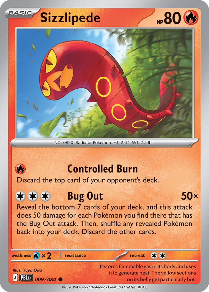 Sizzlipede #009 — Buio Pesto