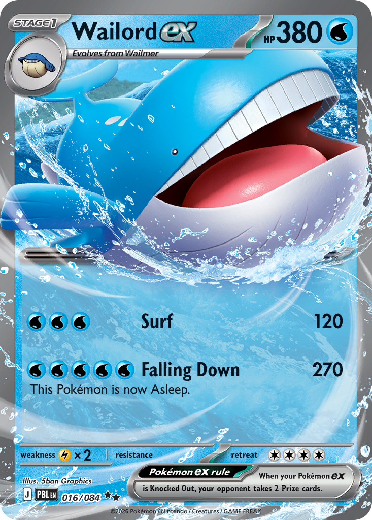 Wailord ex — Buio Pesto