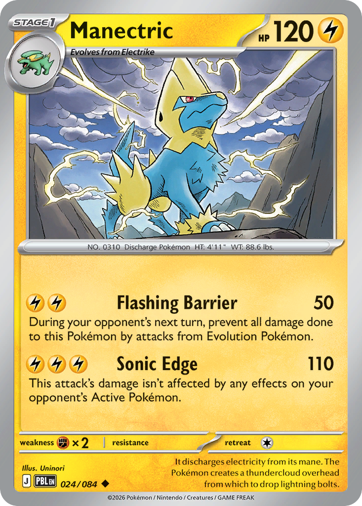 Manectric — Buio Pesto