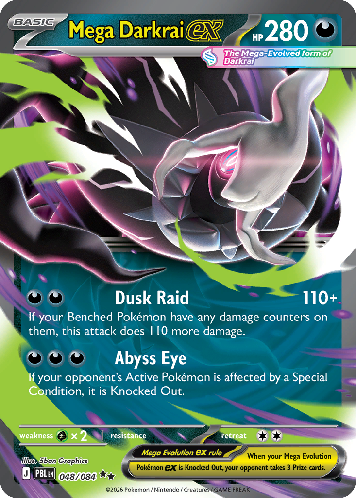 Mega Darkrai ex — Buio Pesto