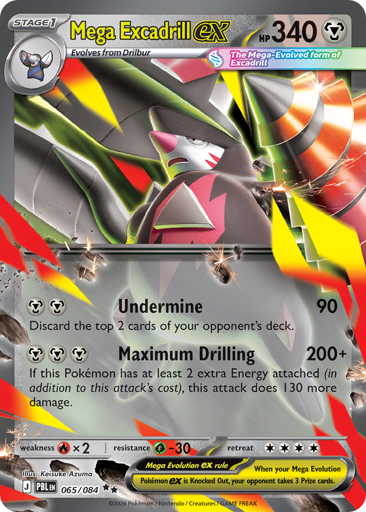Mega Excadrill ex — Buio Pesto