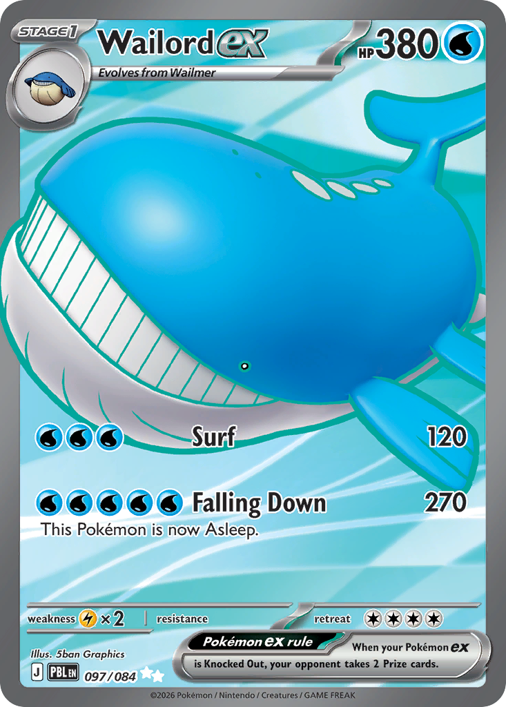 Wailord ex — Buio Pesto