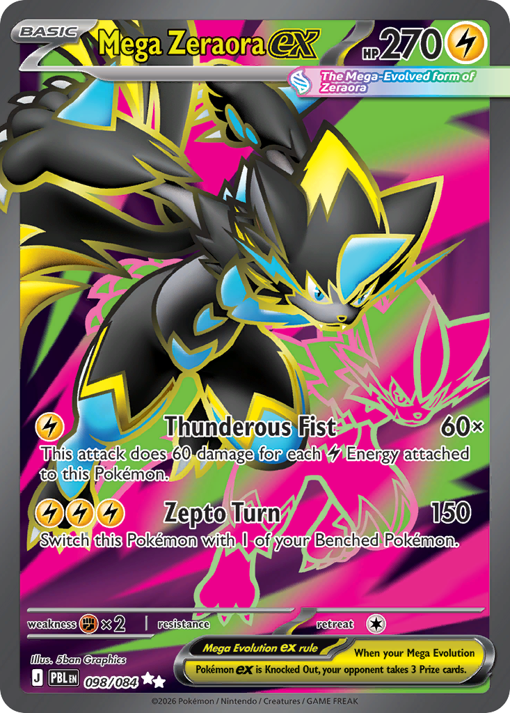 Mega Zeraora ex — Buio Pesto