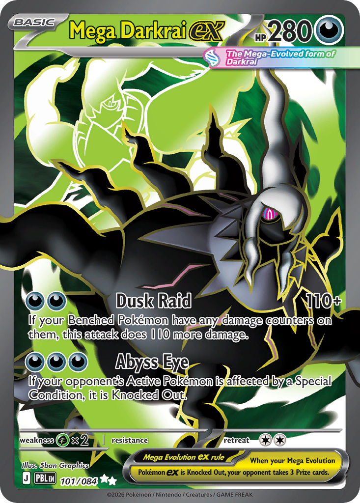 Mega Darkrai ex — Buio Pesto