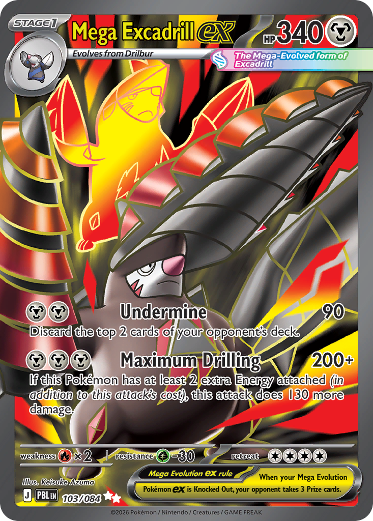 Mega Excadrill ex — Buio Pesto