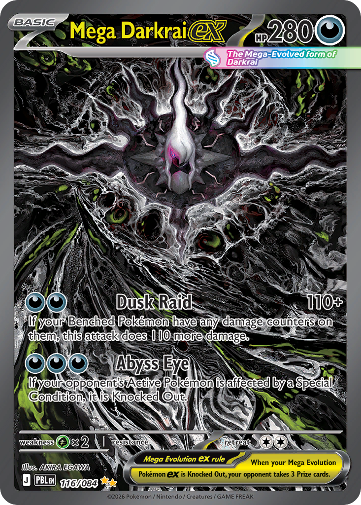 Mega Darkrai ex — Buio Pesto