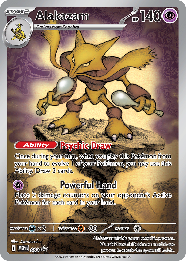 Alakazam MEP 009