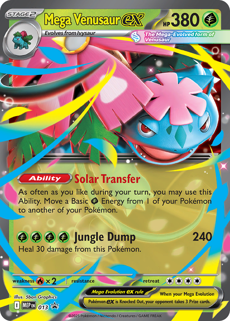 Mega Venusaur ex MEP 013