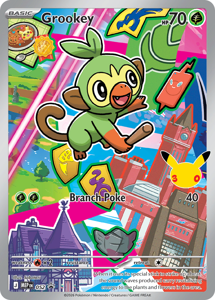 Grookey — Black Star Promo Mega