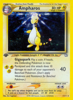 Ampharos NEO1 1