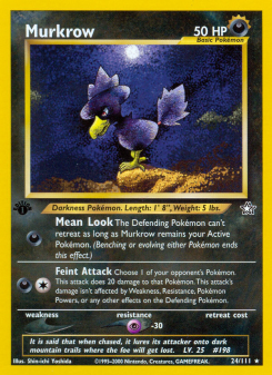 Murkrow NEO1 24