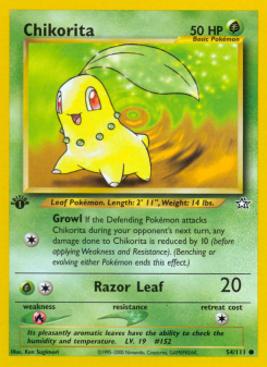 Chikorita NEO1 54
