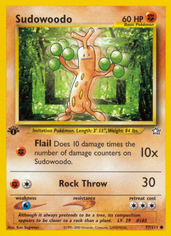 Sudowoodo NEO1 77