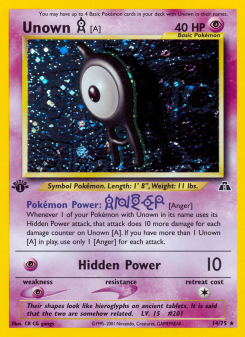 Unown [A] NEO2 14