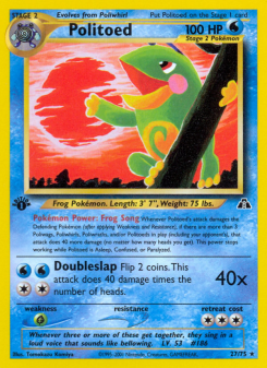 Politoed NEO2 27