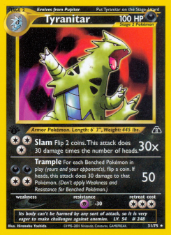 Tyranitar NEO2 31