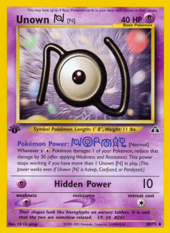 Unown [N] NEO2 50