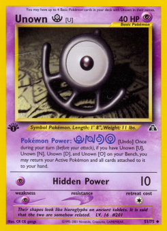 Unown [U] NEO2 51