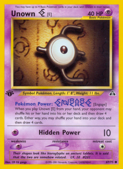 Unown [E] NEO2 67