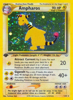 Ampharos NEO3 1