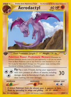 Aerodactyl NEO3 15
