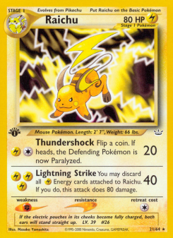 Raichu NEO3 21