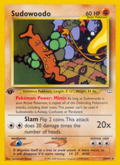 Sudowoodo NEO3 26