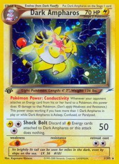 Dark Ampharos NEO4 1