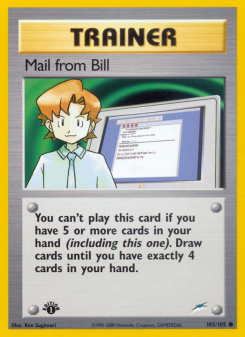 Mail from Bill NEO4 105